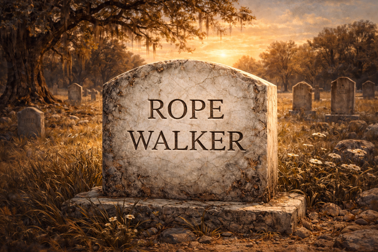 The Man in the Hebrew Cemetery